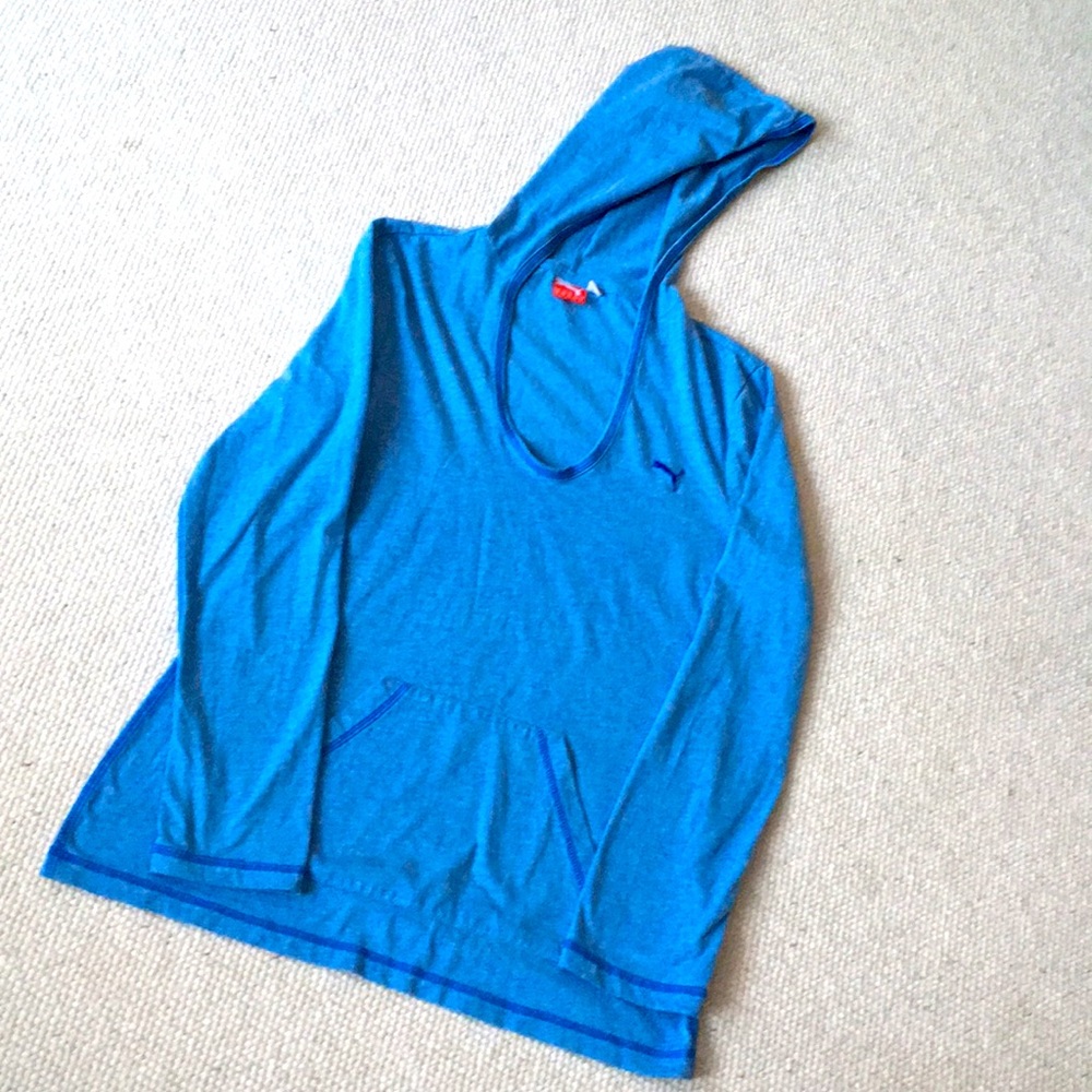 Puma lightweight hooded top